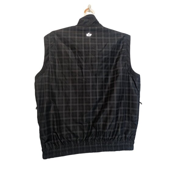 Bolle Storm Water & Wind Resistant Plaid Fully Lined Golf Vest Men's  - Size M - Picture 3 of 5